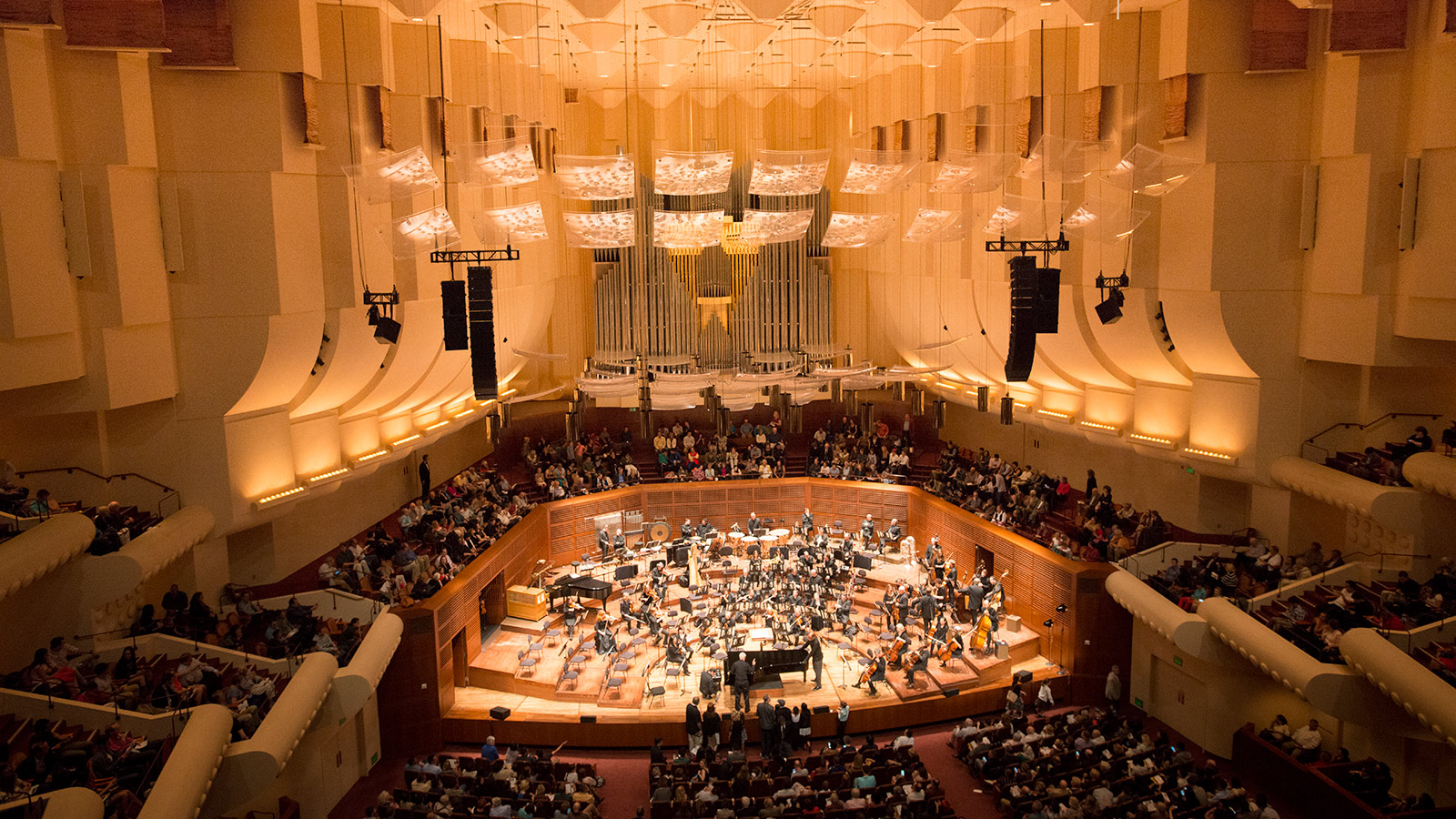 San Francisco's Davies Symphony Hall Chooses Meyer Sound LEOPARD Line Array