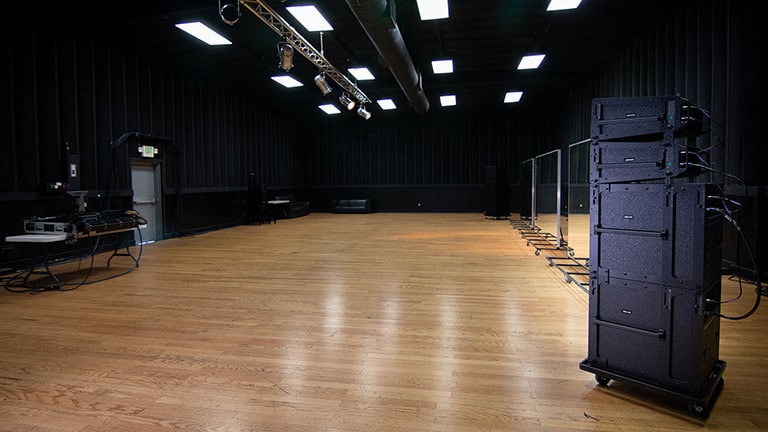 CenterStaging Rehearsal Studios Elevate Audio with LEOPARD Systems 