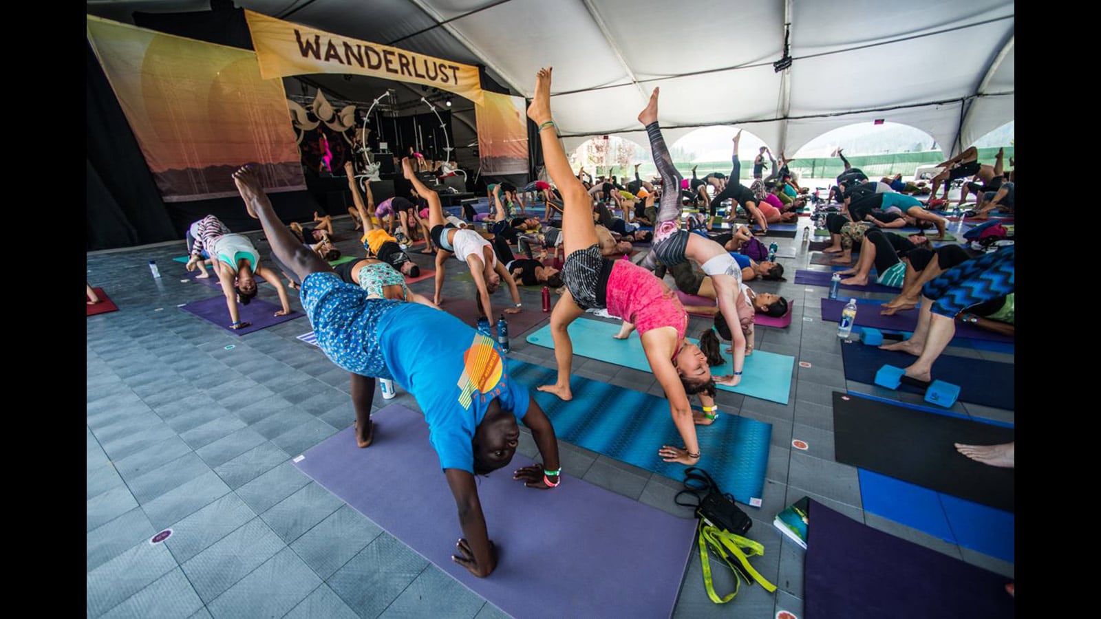 Meyer Sound MINA Balances Strength & Flexibility on Wanderlust Yoga Tour