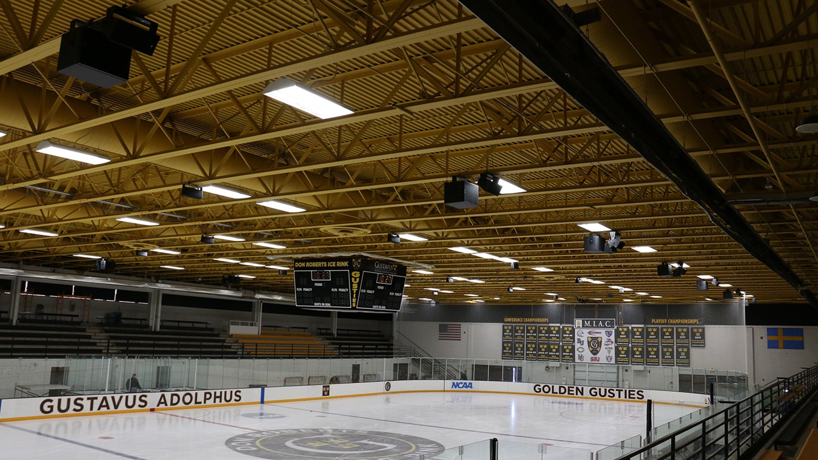 From Hockey Games to Nobel Conference, Meyer Sound IntelligentDC Gives Gustavus Adolphus College Arena a Sonic Advantage