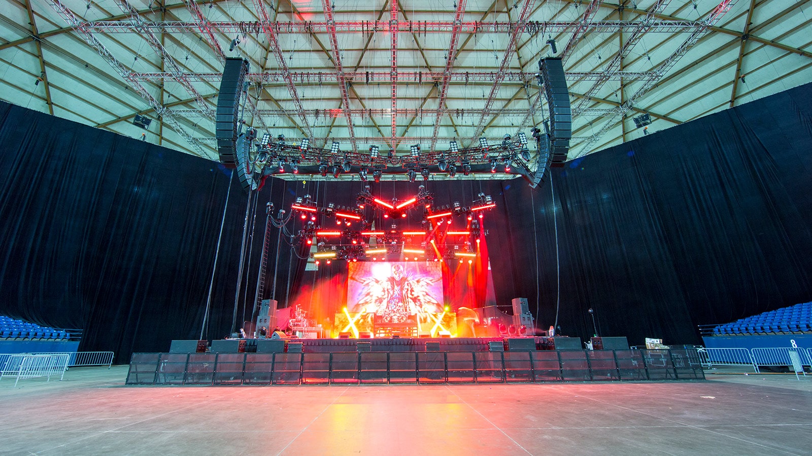 With Meyer Sound LEO and LYON, Judas Priest FOH Engineer Gets Headroom, Weight Savings, and Clarity