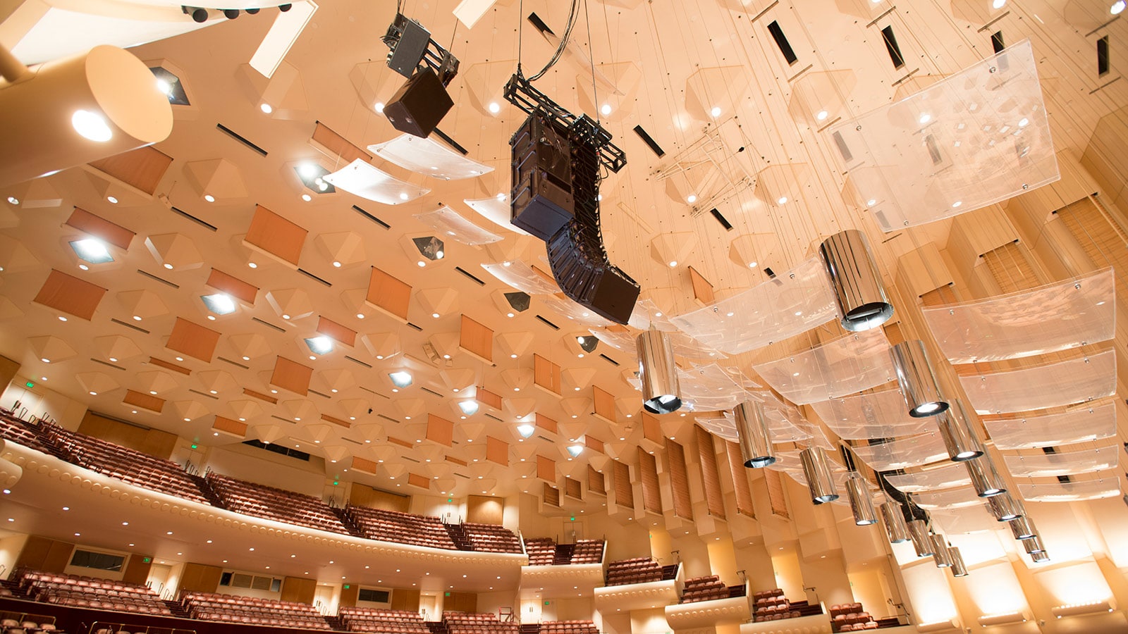 San Francisco's Davies Symphony Hall Chooses Meyer Sound LEOPARD Line Array