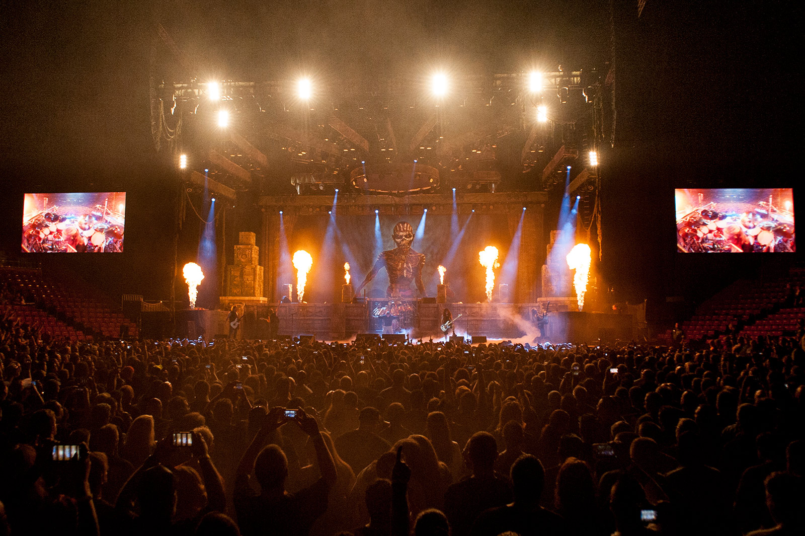 Meyer Sound's LEO Family Powers Iron Maiden on Massive World Tour