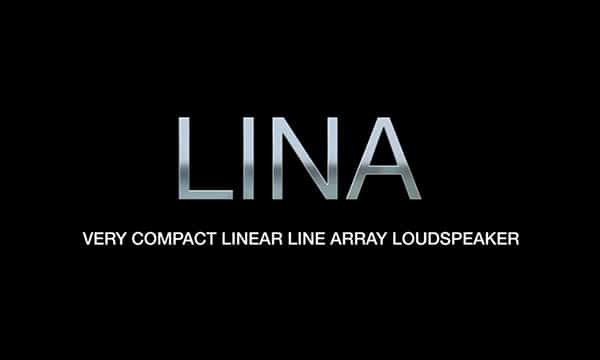 LINA - Very Compact Linear Line Array Loudspeaker