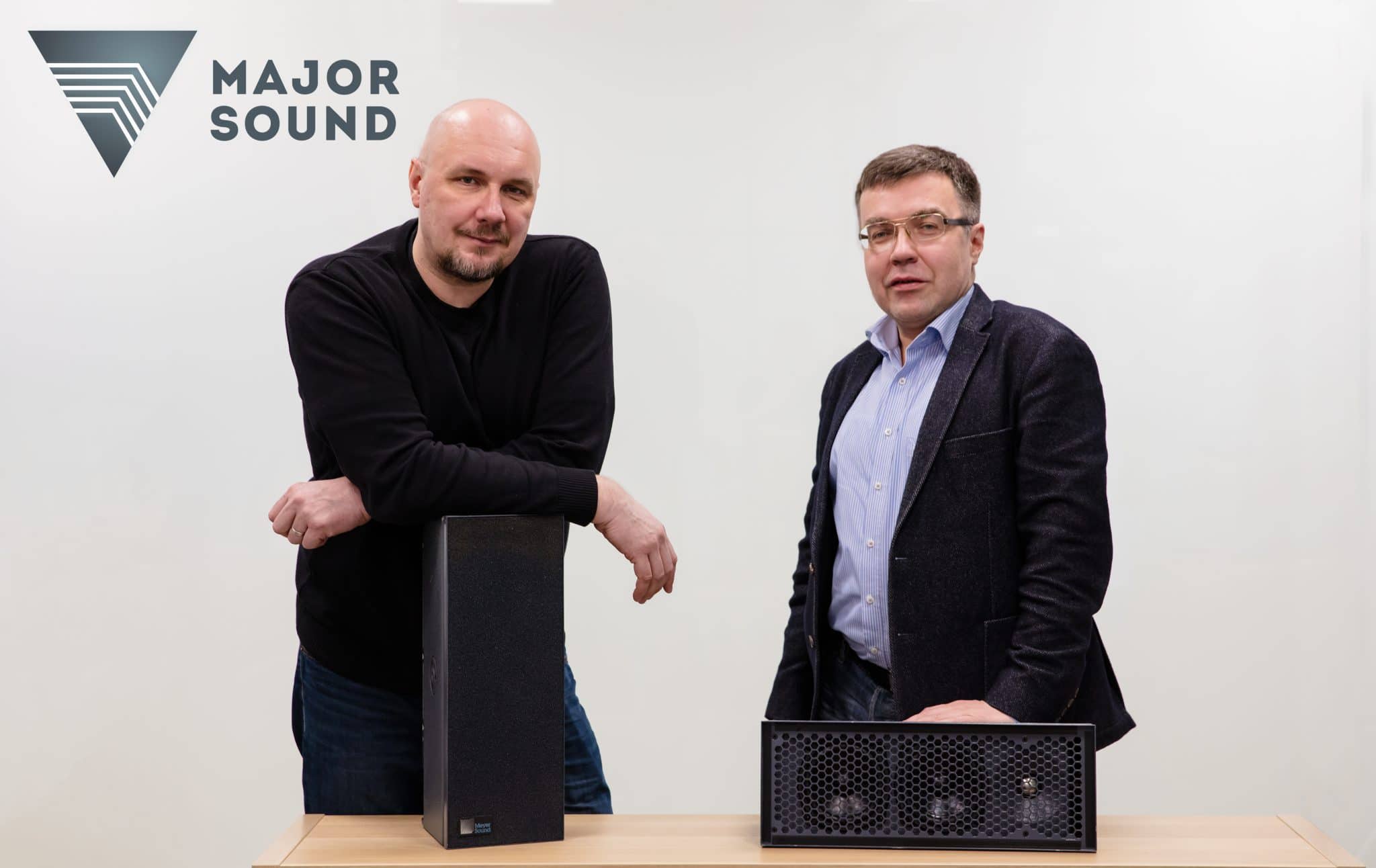 Major Sound's Managing Director Alexander Khorev, and Chief Technical Officer Yaroslav Udovik (Left to Right)