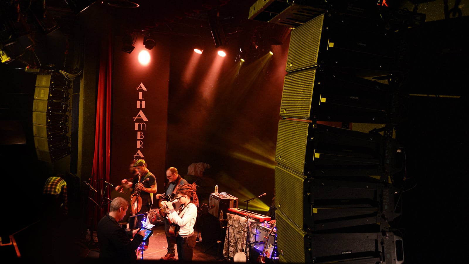 Eclectic Alhambra in Paris Upgrades with Meyer Sound LEOPARD