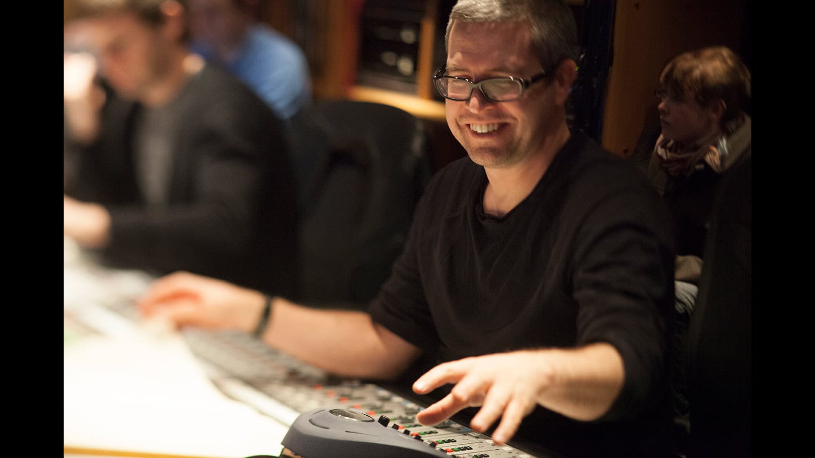 Film composer John Powell at work