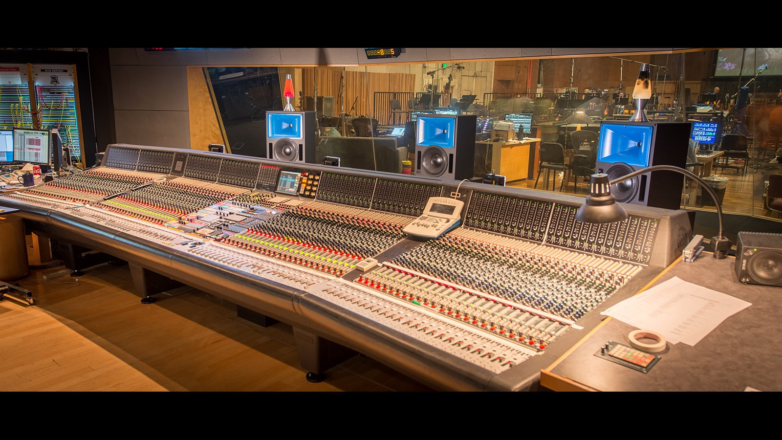 Bluehorn System in the <em>Newman Scoring Stage</em> at 20th Century Fox Studios