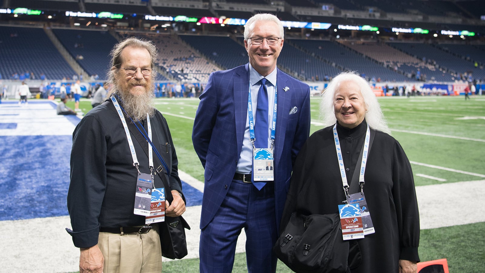 Detroit Lions radio team calls matchup at Lambeau from empty Ford Field