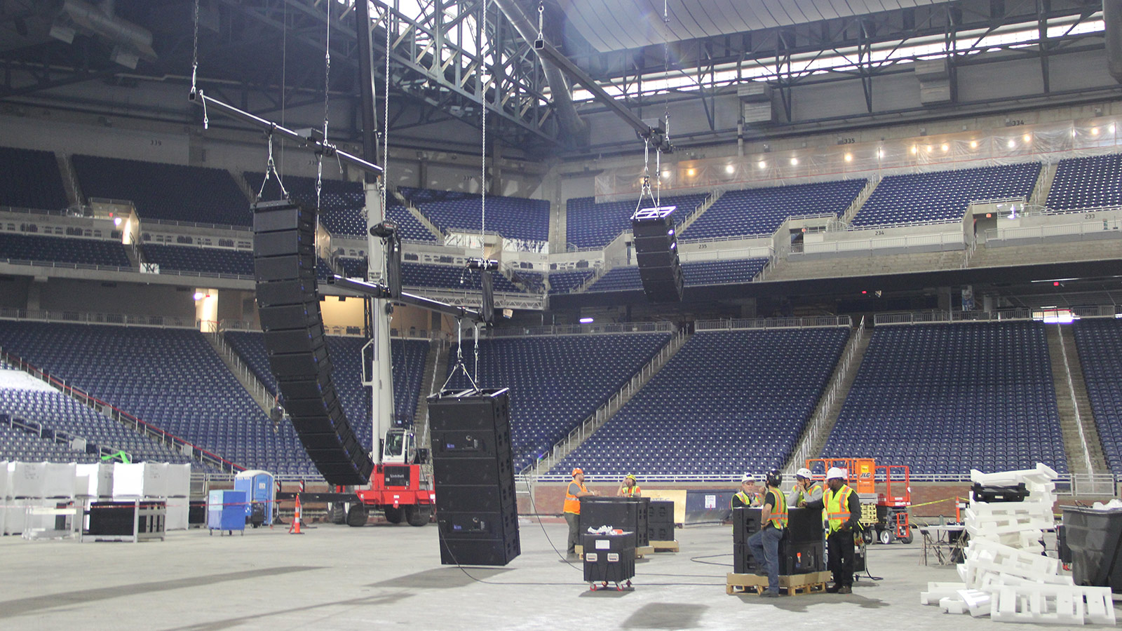 Ford Field renovations: Bigger video boards, new sound system, improved  areas