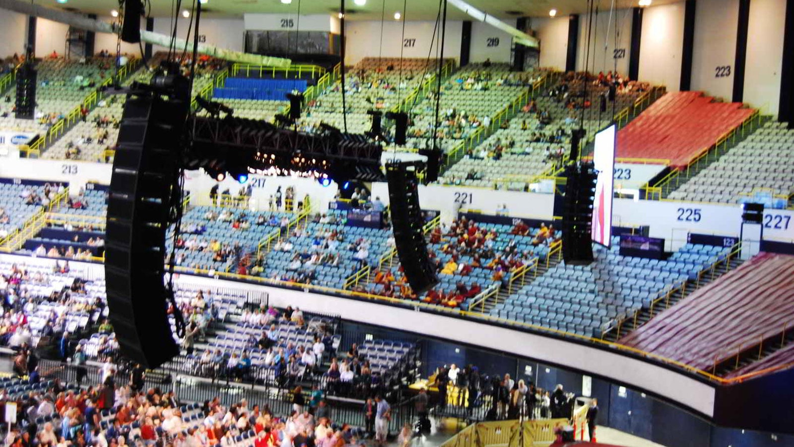 PRG Selects Meyer Sound System for Dalai Lama's Address at Long Beach Arena