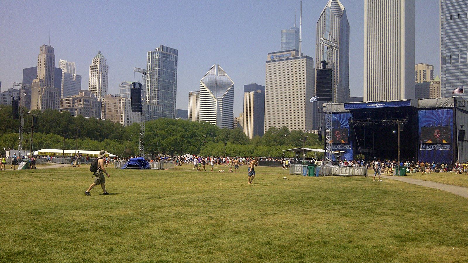 Meyer Sound MILO at Lollapalooza Main Stage is 