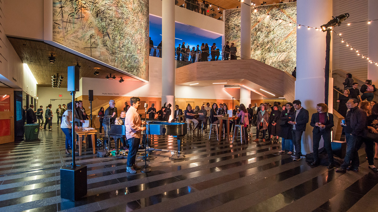 UP-4slim with MM-10XP at SFMOMA member event in San Francisco, CA