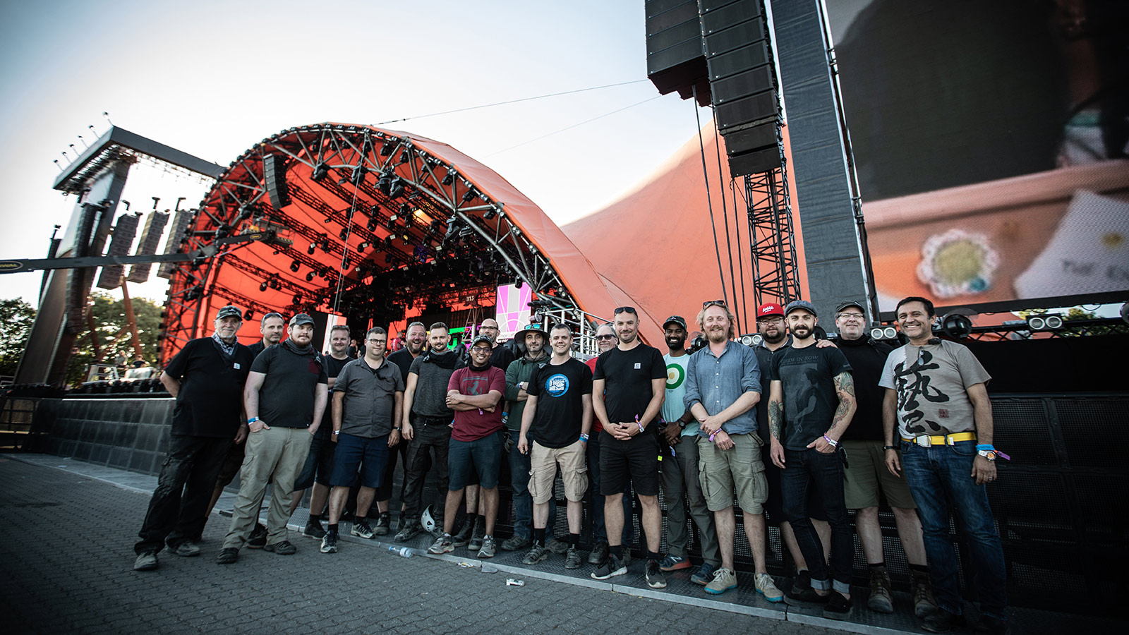 2018 Roskilde Festival Production Crew