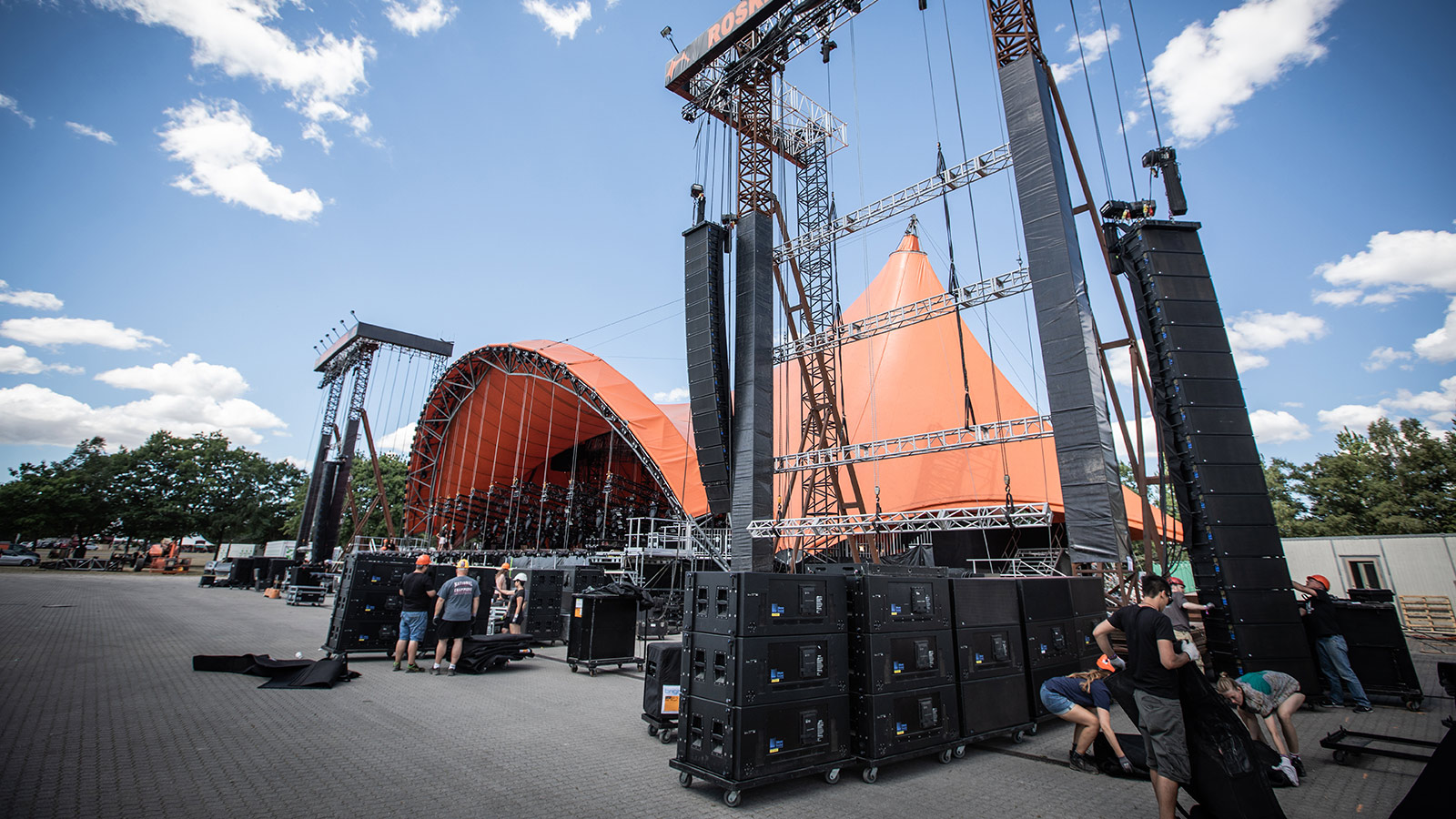 2018 Roskilde Festival Set-Up