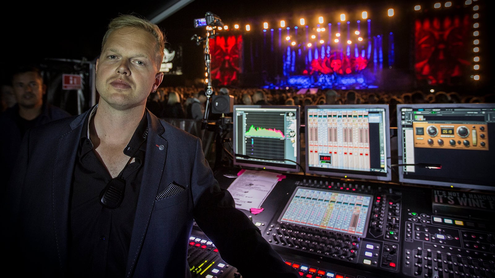 Mads Mikkelsen, Volbeat FOH Engineer
