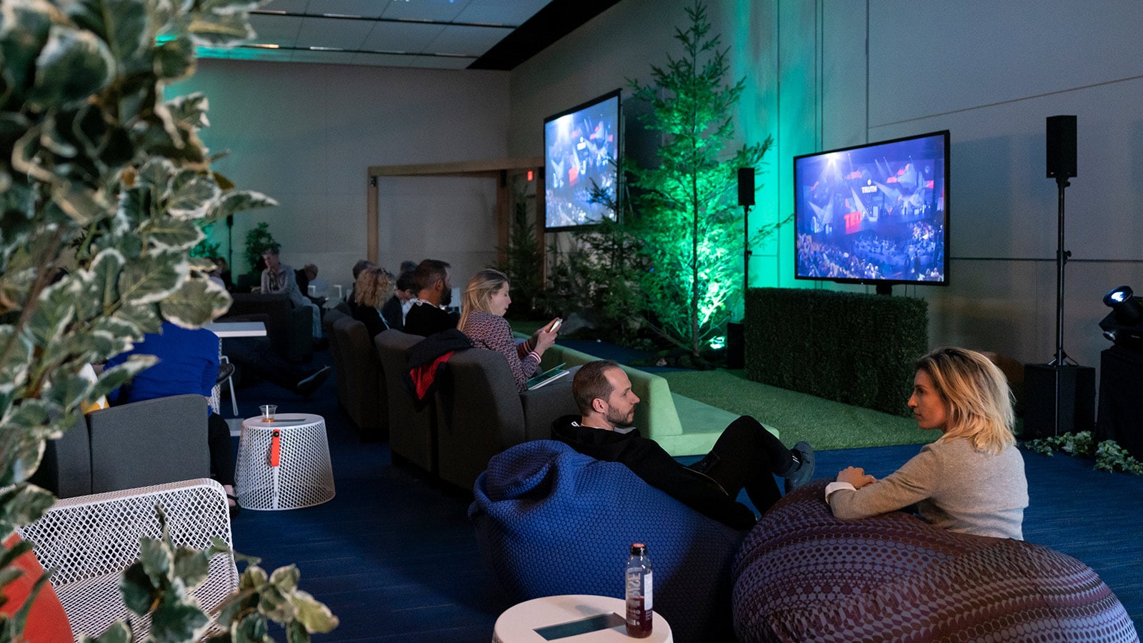 Champagne Simulcast Celebration at TED2019: Bigger Than Us. April 15 - 19, 2019, Vancouver, BC, Canada.