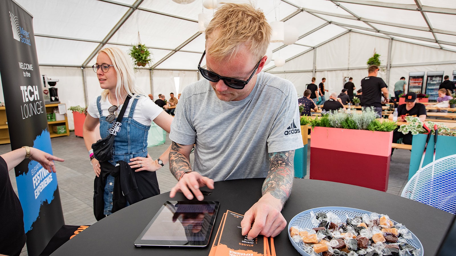 Meyer Sound Tech Lounge at Roskilde Festival 2019