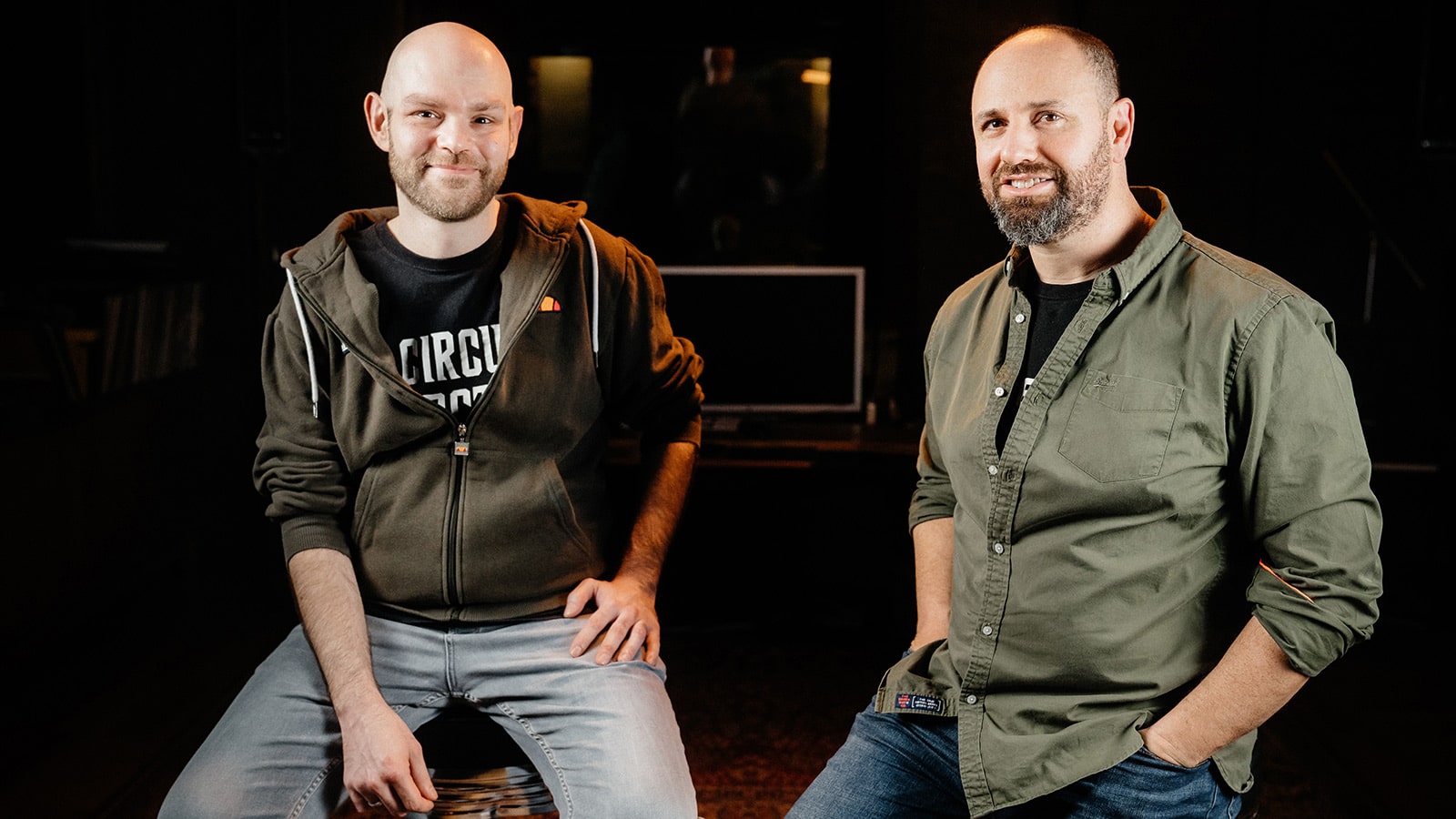 (L-R) Martin “Lucky” Waschkowitsch and Adam Kesselhaut, co-founders of BEWAKE STUDIOS