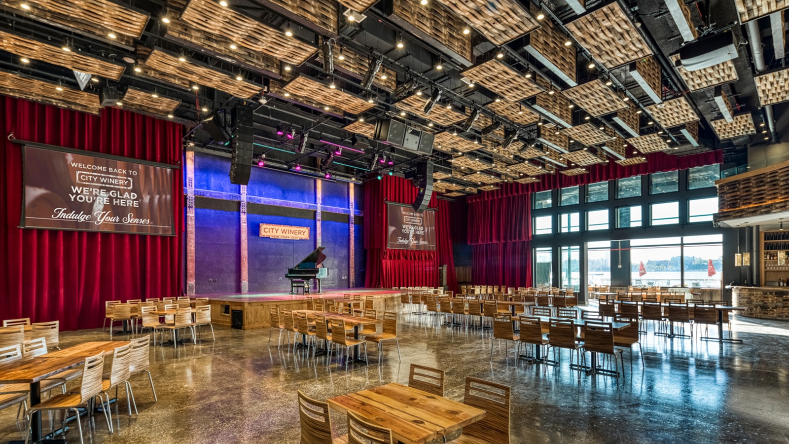 city winery main dining room