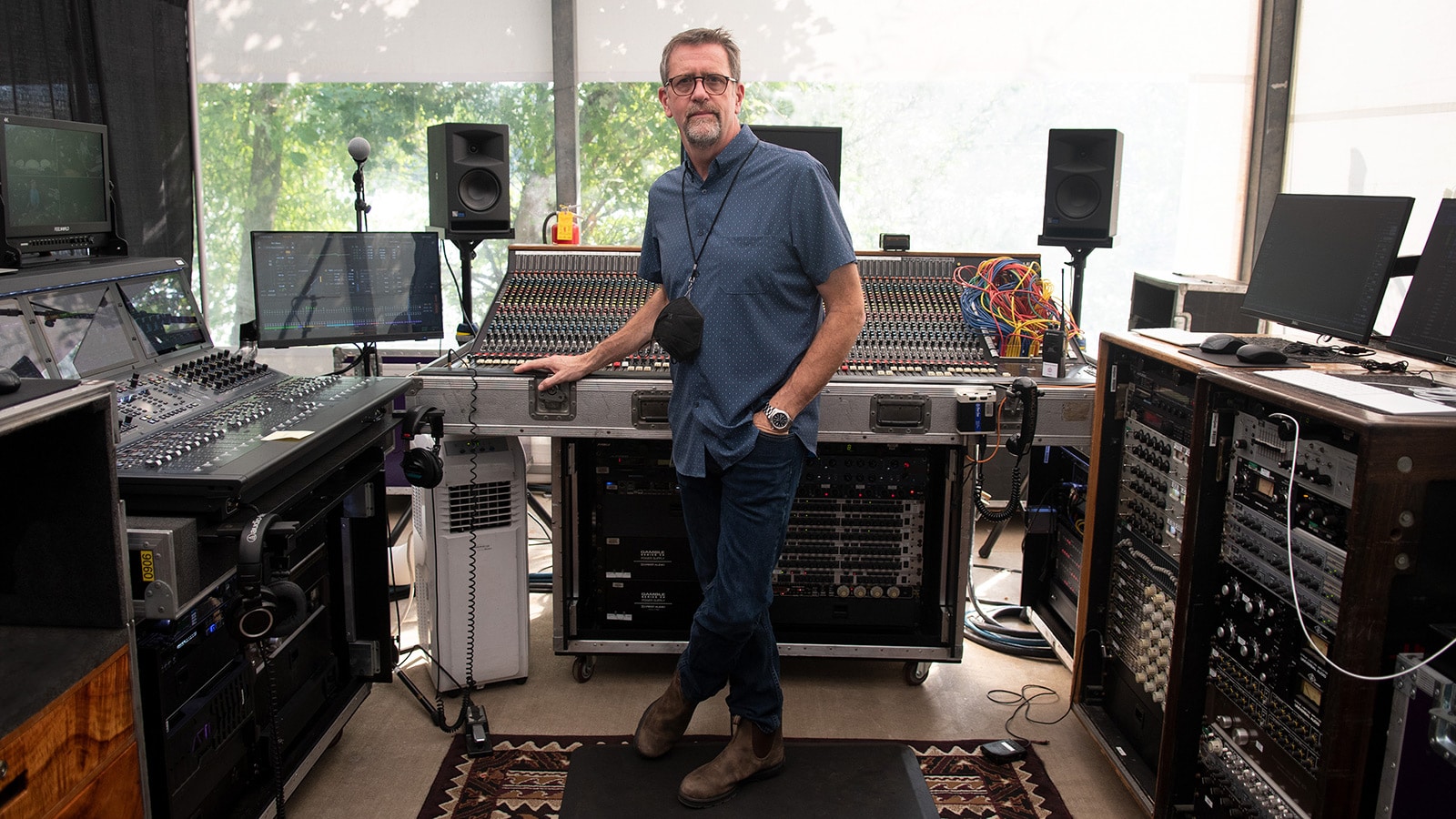 Derek Featherstone, UltraSound CEO and Dead & Company Production Director/FOH Mixer