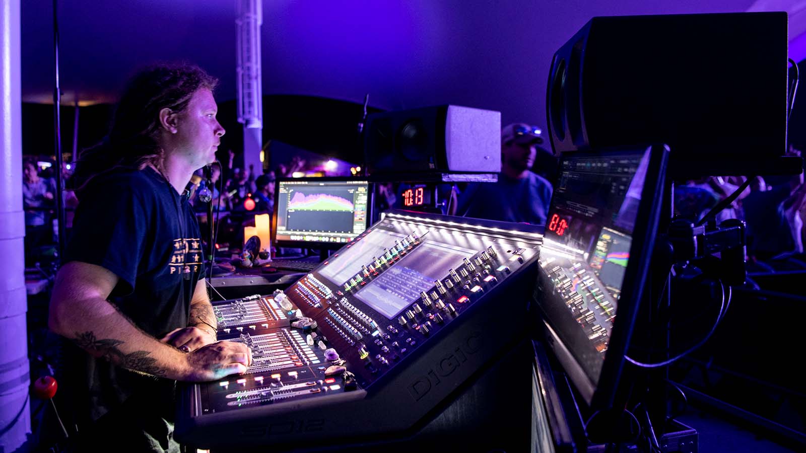 Andy Lytle, FOH Engineer for Billy Strings