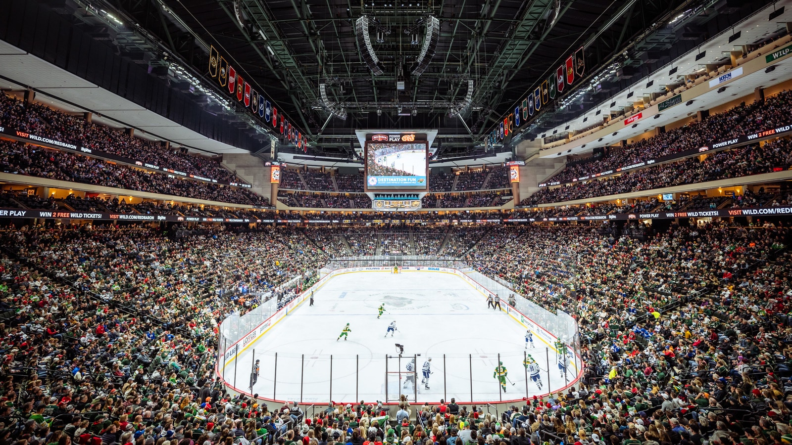 xcel energy center hockey seating chart