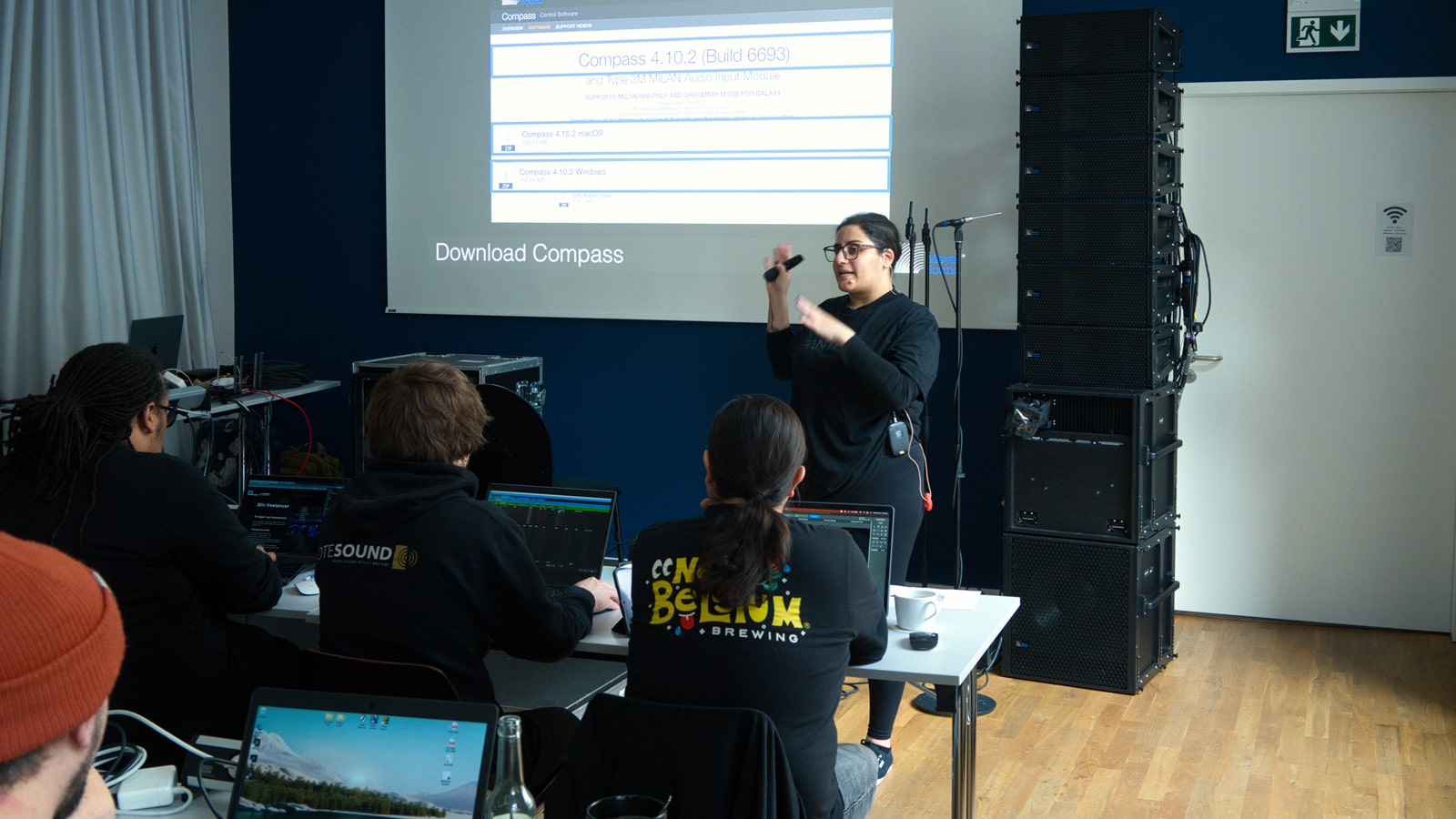 Meyer Sound Training in Berlin, Germany