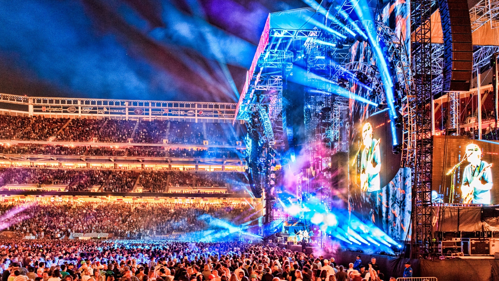 The Grateful Dead “Fare Thee Well” mini-tour at Levi’s Stadium in Santa Clara, CA (2015)