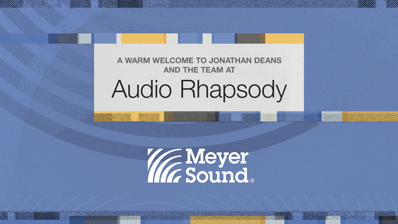 Meyer Sound Acquires Audio Rhapsody Led by Acclaimed Sound Designer Jonathan Deans
