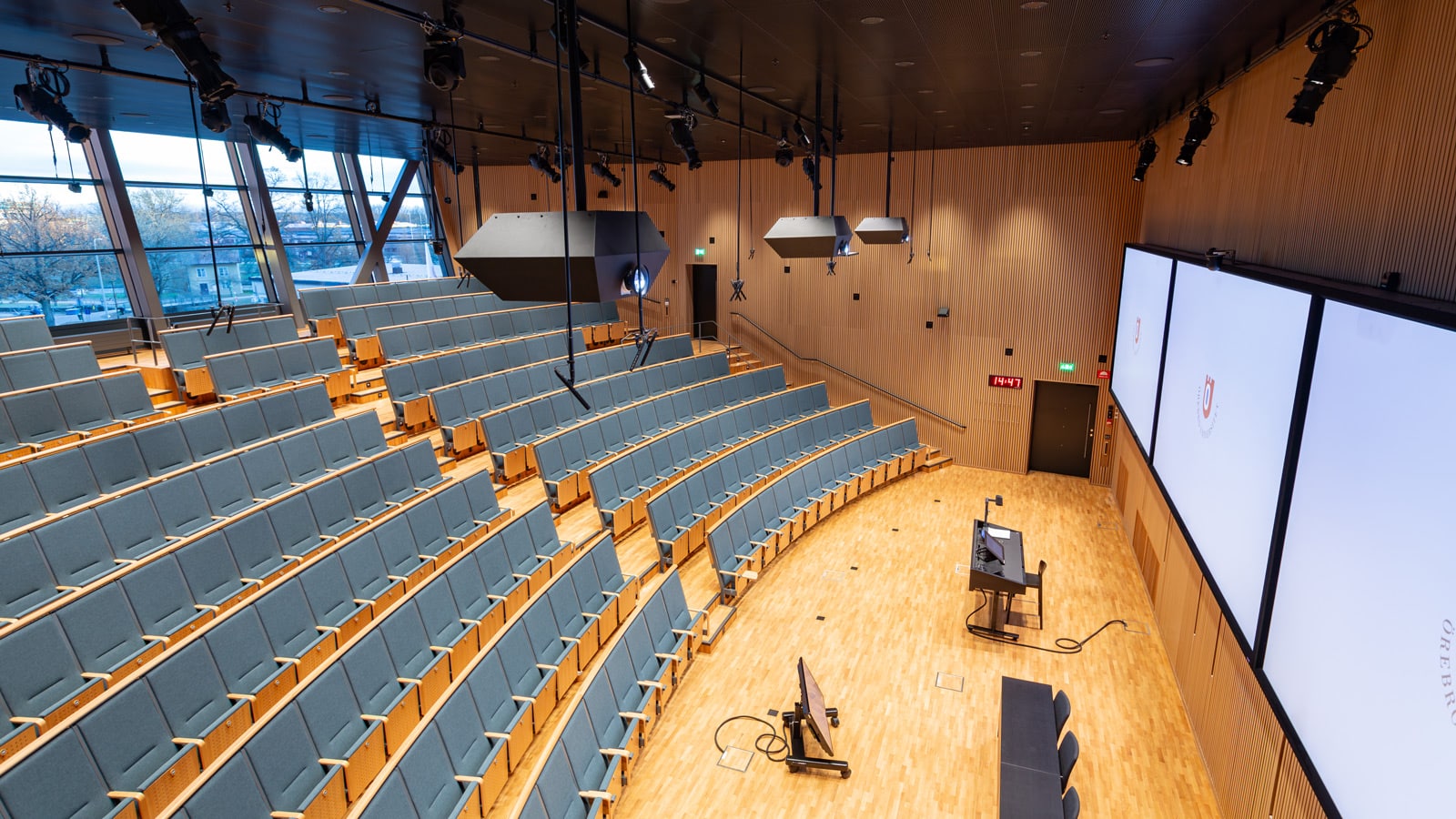 Constellation by Meyer Sound Elevates Örebro University's New Auditorium