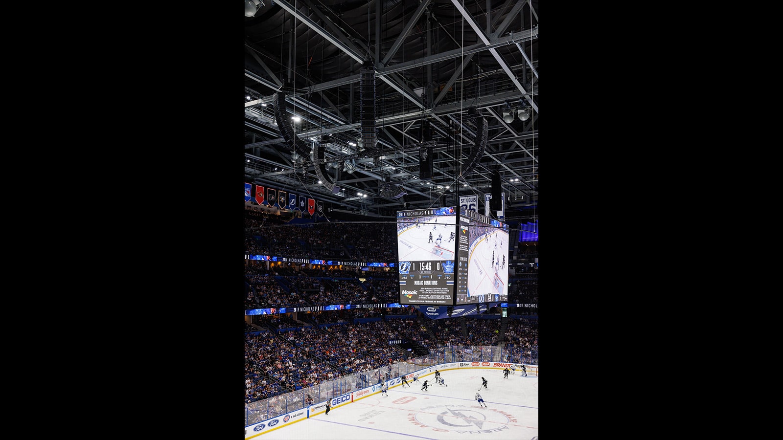 Meyer Sound Brings the Thunder at Tampa Bay’s AMALIE Arena
