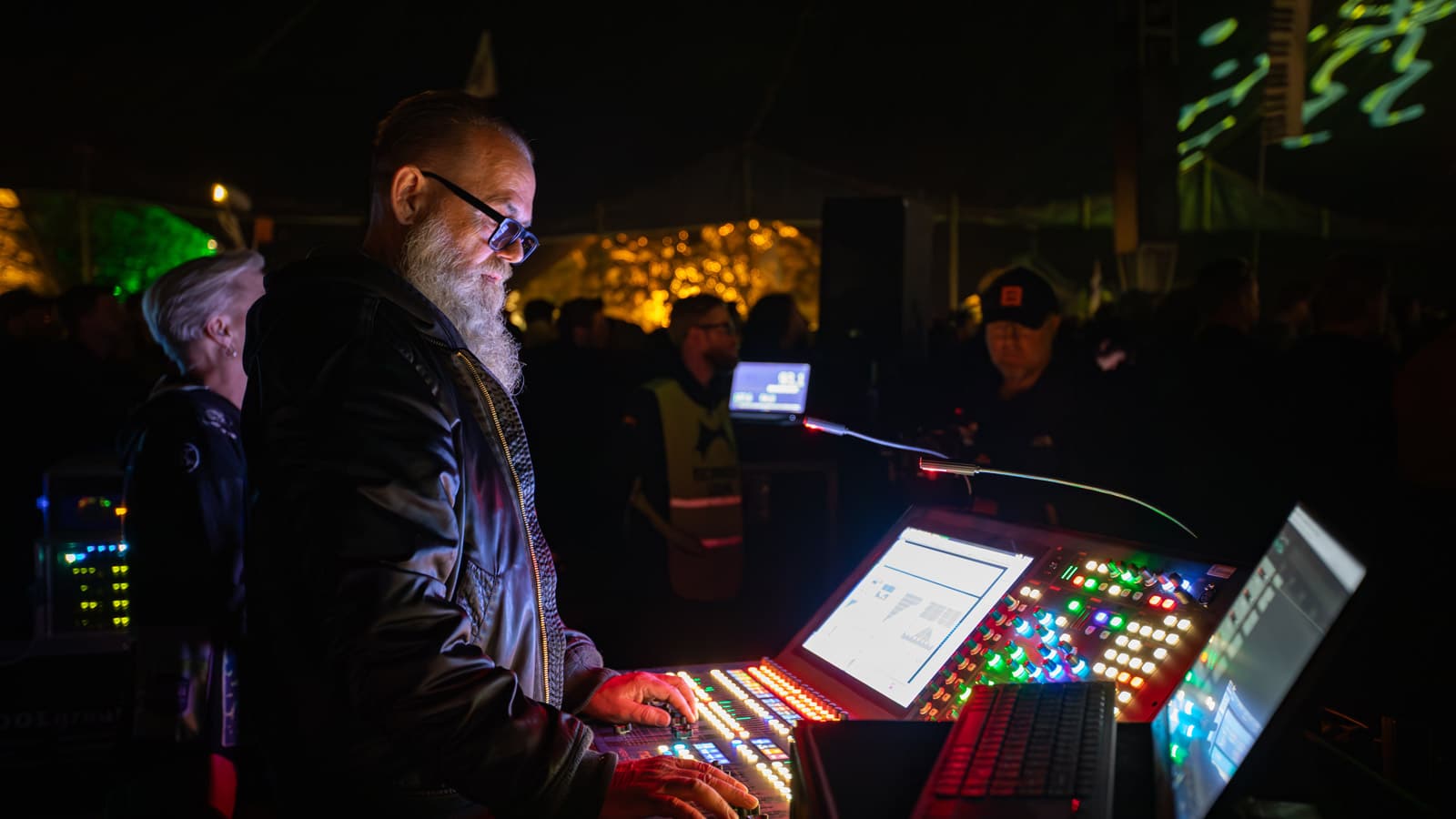 Finn Jansen, FOH Engineer