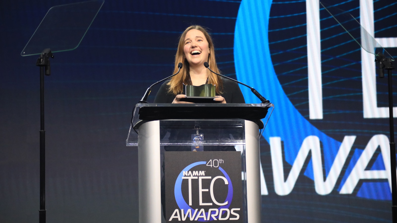 Katharine Murphy Khulusi at the 2025 NAMM TEC Awards