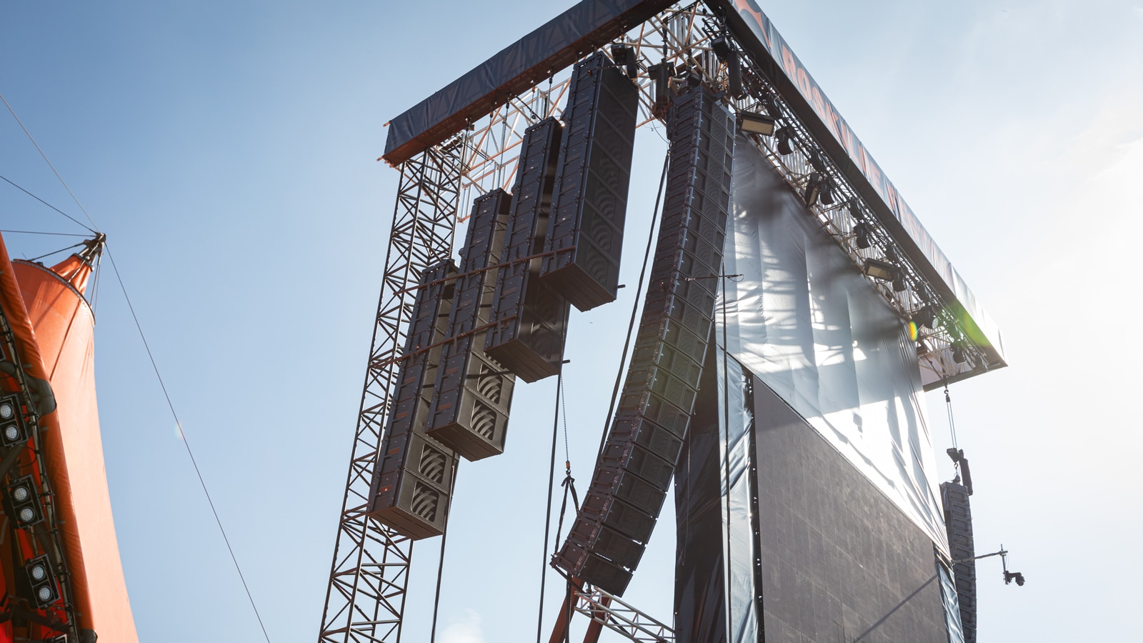 Meyer Sound PANTHER and 2100-LFC Power Orange Stage at Roskilde Festival 2025