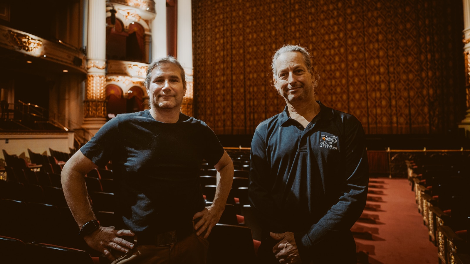 (L-R): Vice President Michael Shoulson and President Dave Brotman of DBS Audio Systems