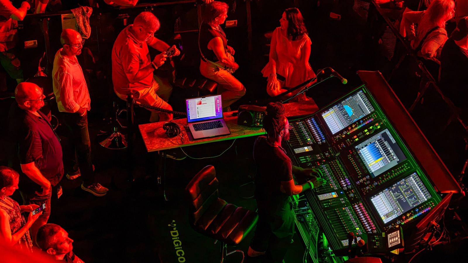 Ezra Collective FOH Engineer David Wehinm
