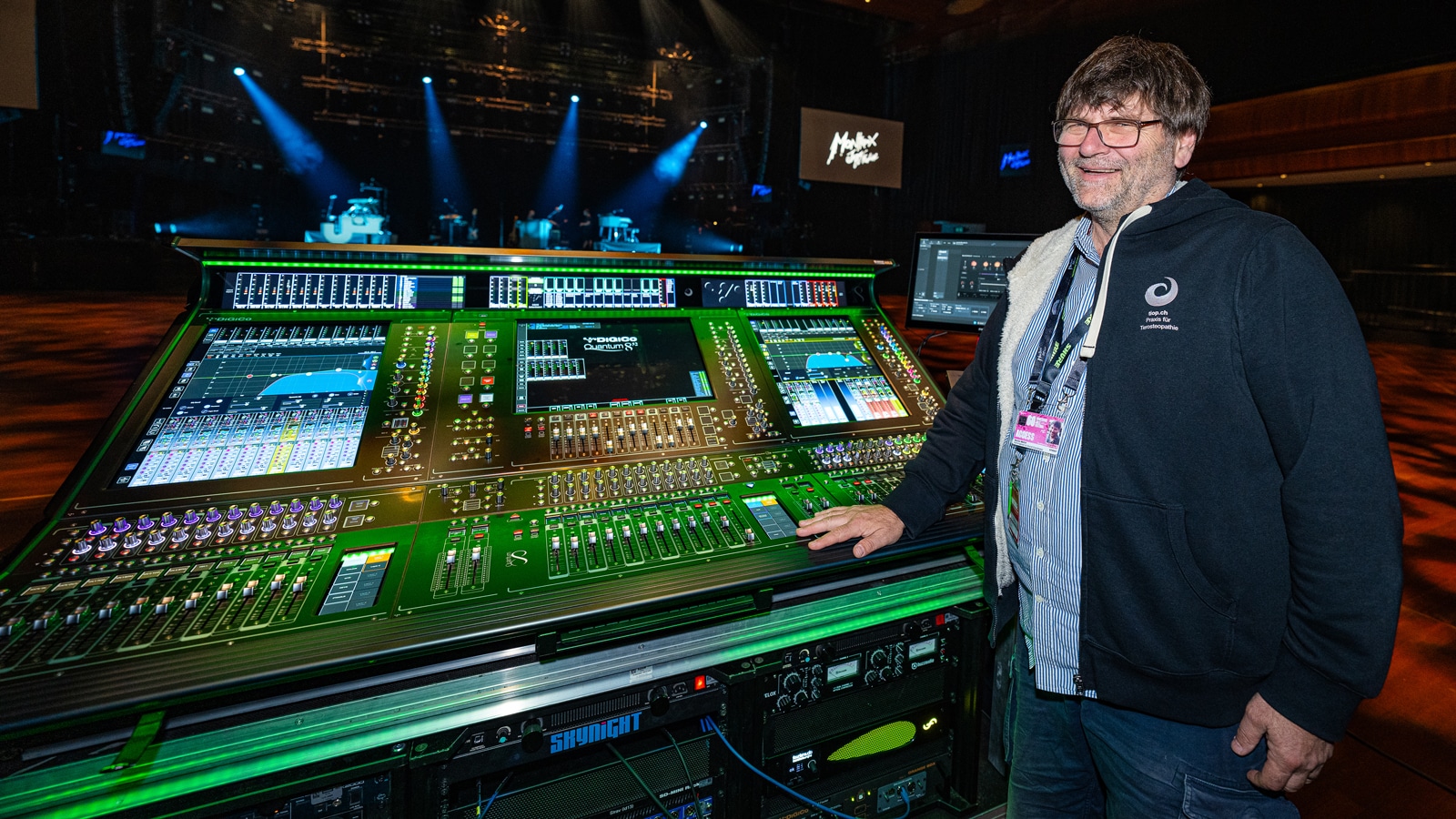 Montreux Jazz Festival Sound Coordinator Martin Reich